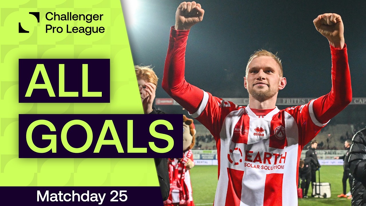 TOUS LES BUTS | Journ&eacute;e 25 - Challenger Pro League