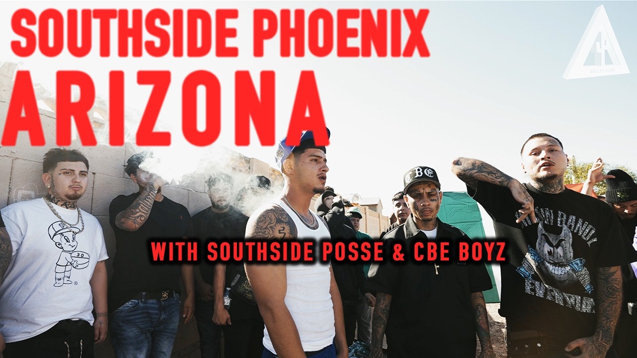 ARIZONA HOOD TOUR: SOUTHSIDE PHOENIX с SOUTHSIDE POSSE и CBE BOYZ
