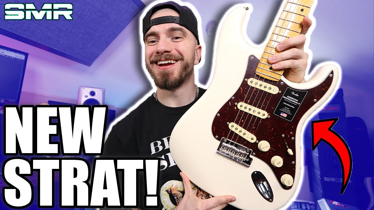 NEW STRAT! AMERICAN PROFESSIONAL II STRATOCASTER DEMO!