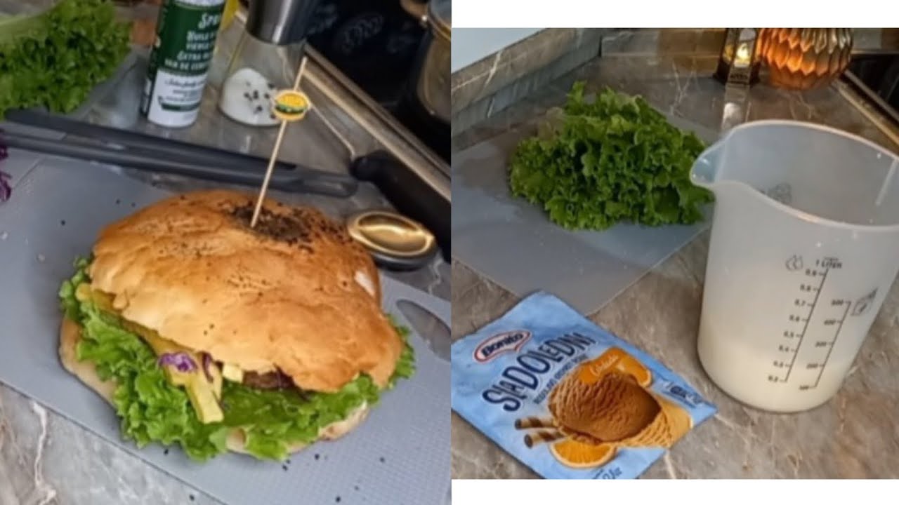 Iftarski meni: hamburger + sladoled ?!