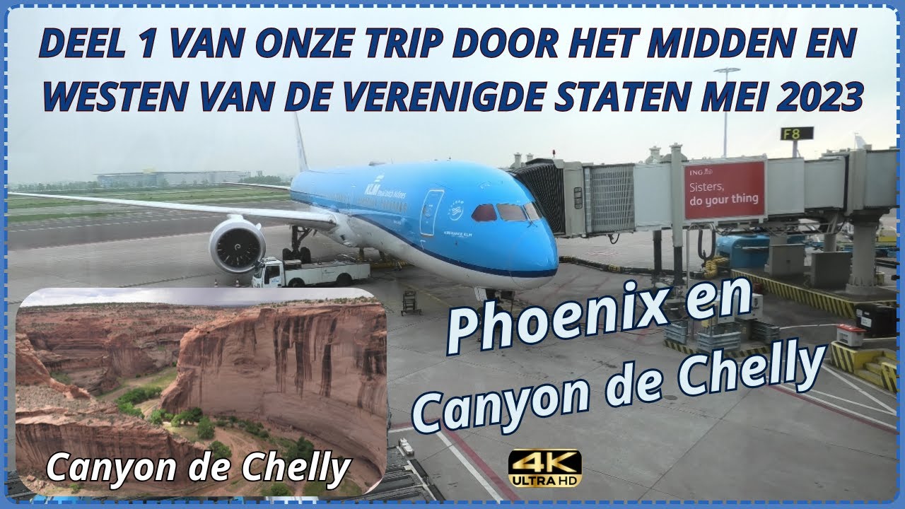 (4K) Deel 1 trip Midden en Westen Verenigde Staten Mei 2023.