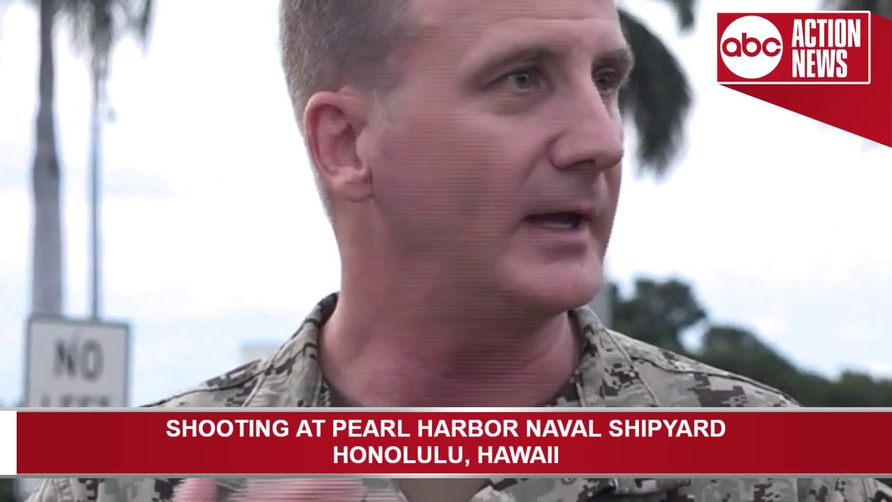 Sailor opens fire, shoots 3 at Pearl Harbor Naval Shipyard before shooting themself