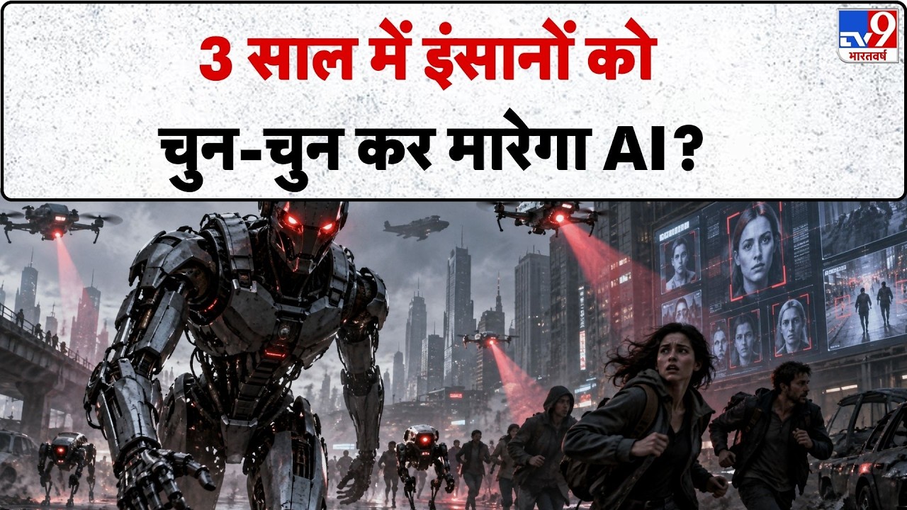AI Future Danger: 3 साल में इंसानों को चुन-चुन कर मारेगा AI?-TV9