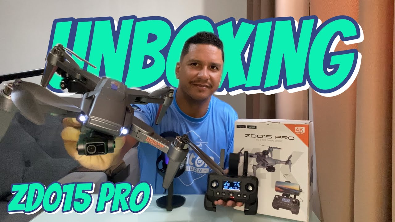 𝗭𝗗𝟬𝟭𝟱 Drone 𝗕𝗔𝗥𝗔𝗧𝗢 com 𝗚𝗜𝗠𝗕𝗔𝗟 𝗗𝗘 𝟯 𝗘𝗜𝗫𝗢𝗦 e vai a 3KM DE DISTÂNCIA