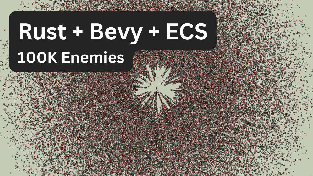 Power of Rust and Bevy ECS with Kdtree