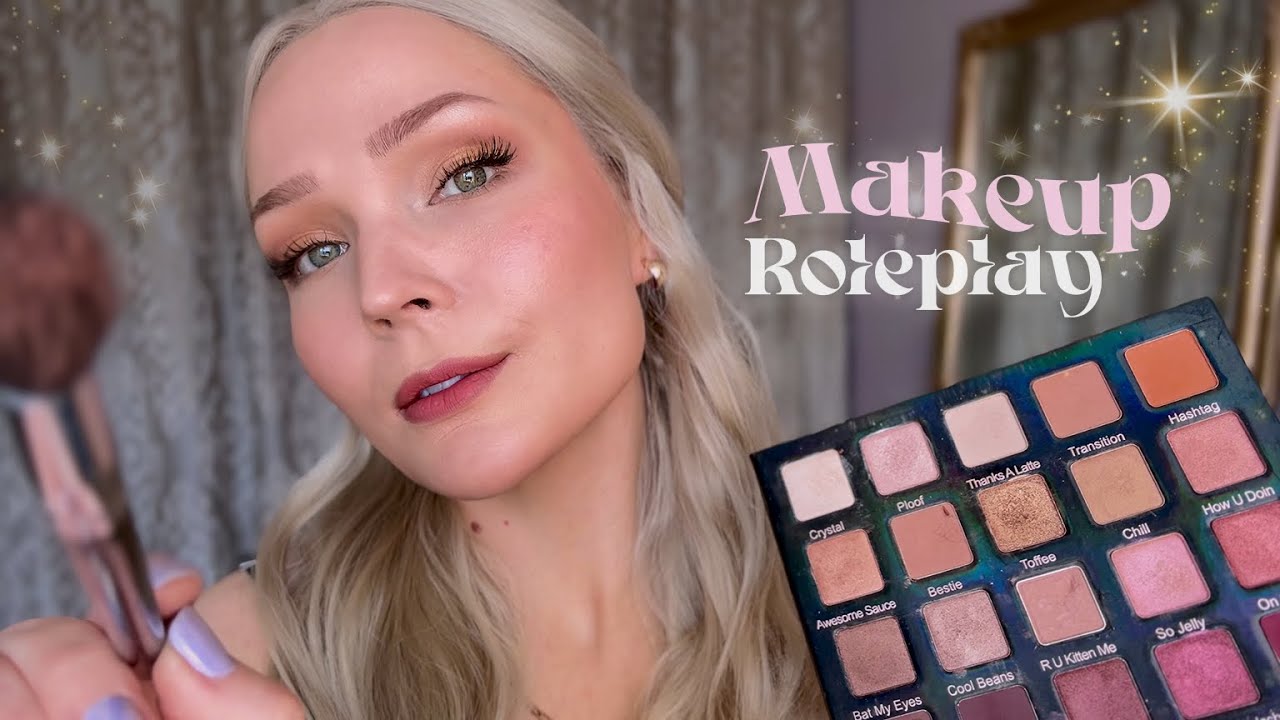 Meikkaajan käsittelyssä 💄 Makeup Roleplay | ASMR Suomi