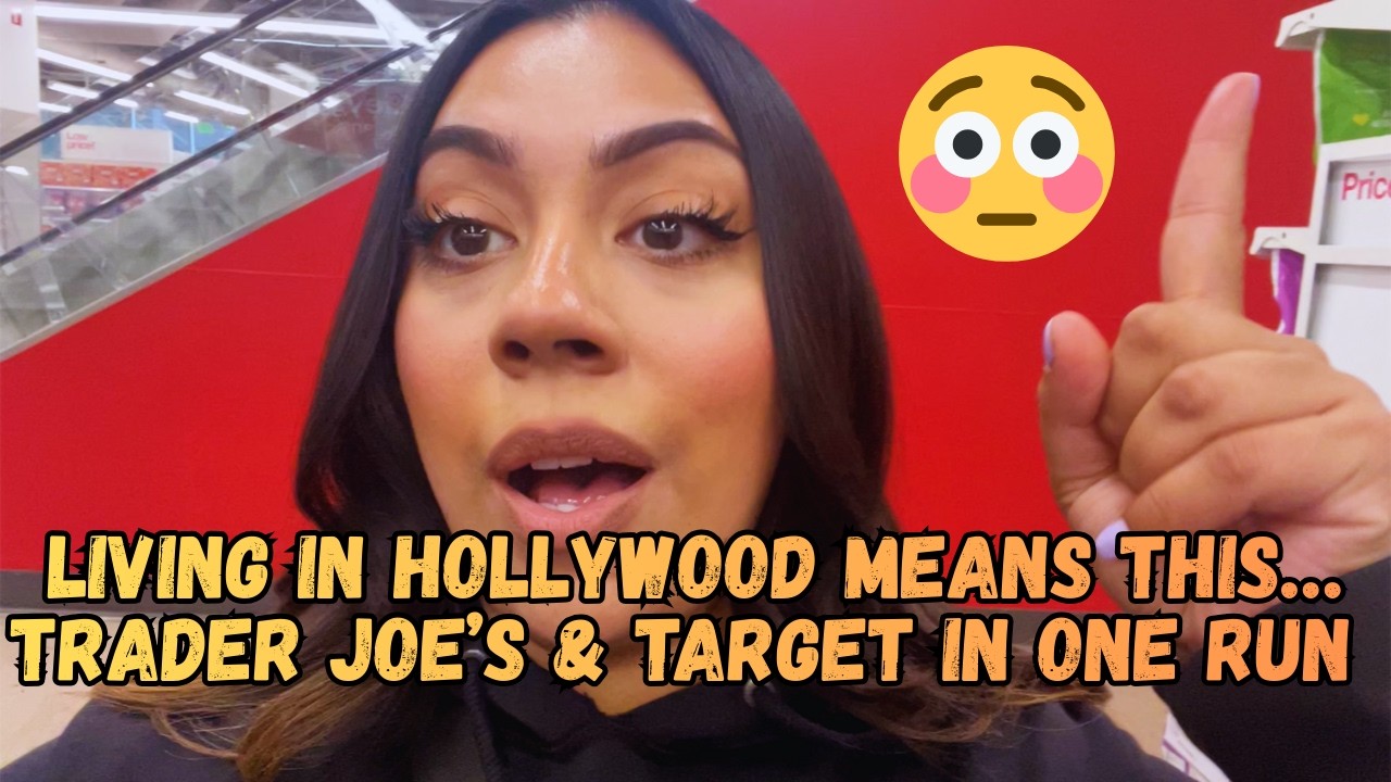 Жить в Голливуде значит вот что… Заскочить в Trader Joe’s и Target за один раз 😳