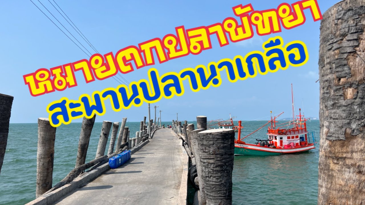 สะพานปลานาเกลือ พัทยา หมายตกปลาพัทยา