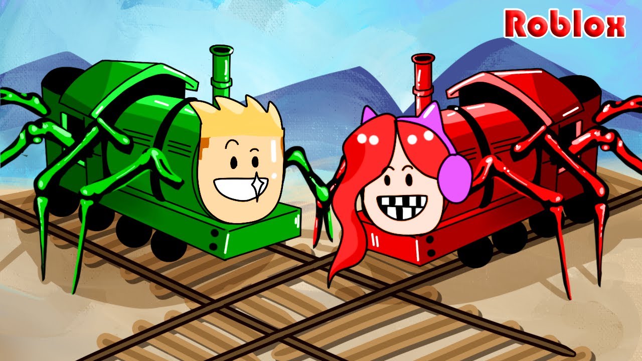 พี่เอกพี่ฝนเป็นรถไฟร้อยขา - Roblox Choo Charles Morphs [vaha555]