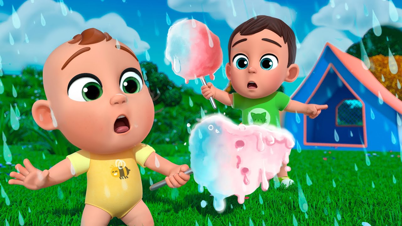Rain Rain Go Away | Baby Saves Animals + More Lalafun Nursery Rhymes & Kids Songs