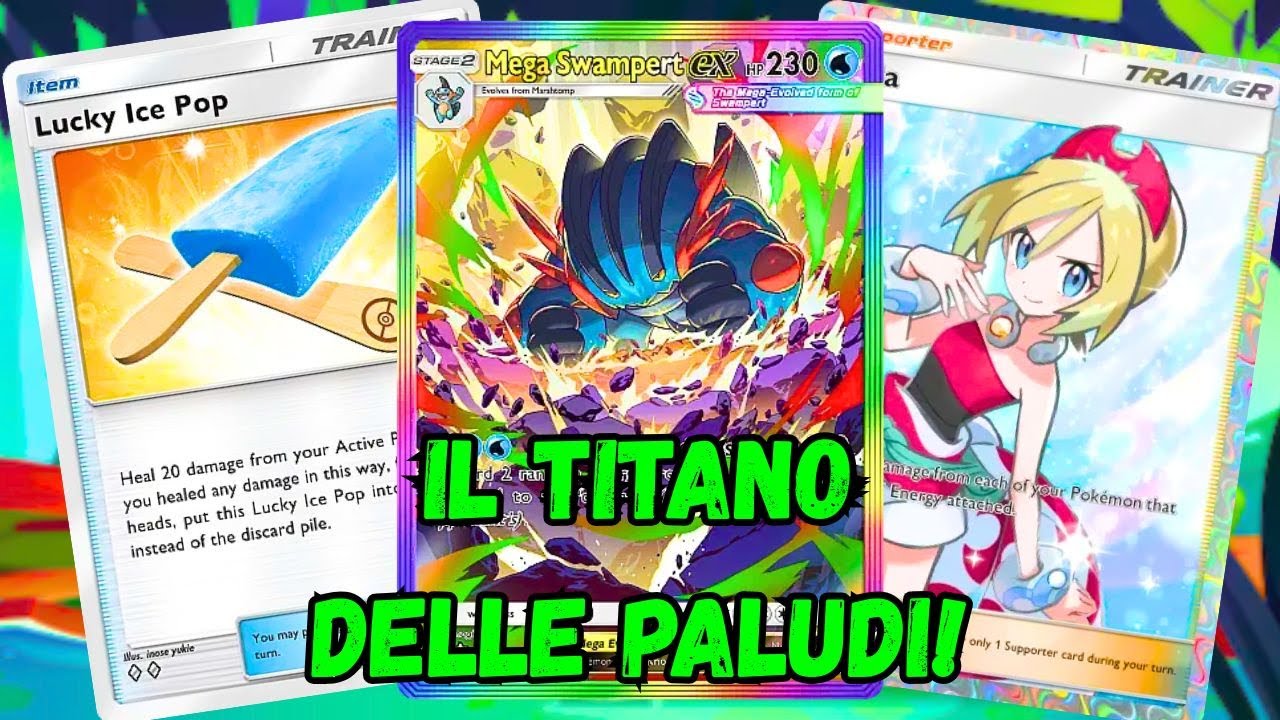 IL TITANO DELLE PALUDI! MEGA SWAMPERT EX SHOWCASE POKEMON POCKET