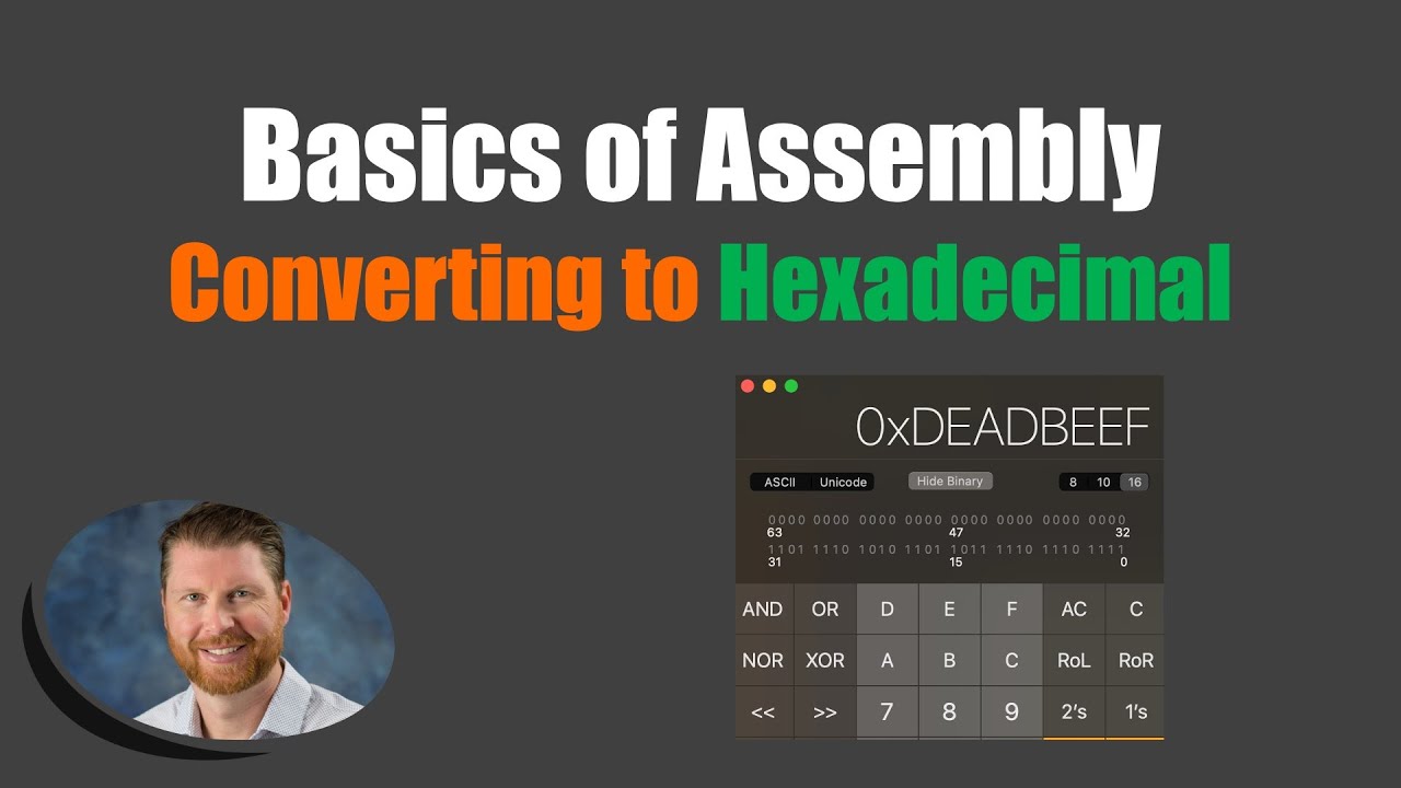 05 - Converting to Hexadecimal