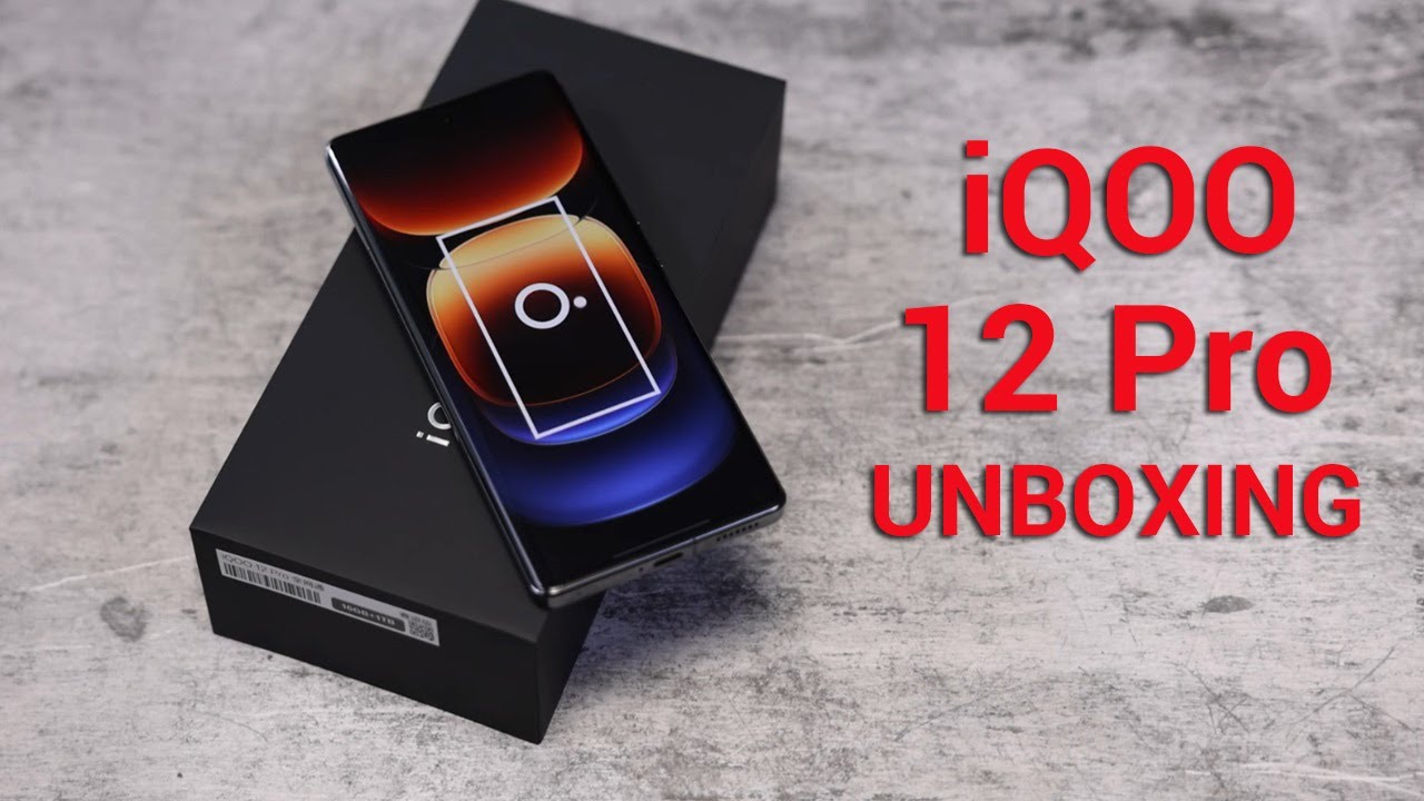 iQOO 12 Pro Unboxing