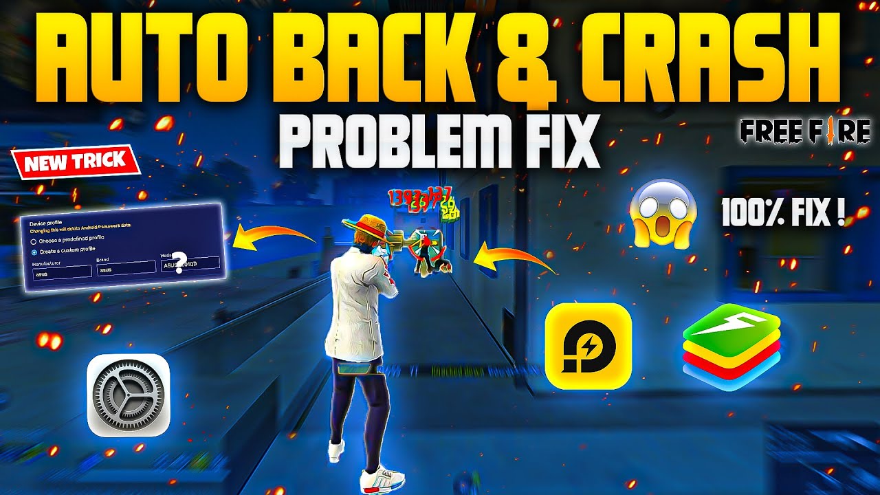 How to Solve Bluestacks 5 Free Fire Auto Back and Crash Problem | Bluestacks | Msi 5