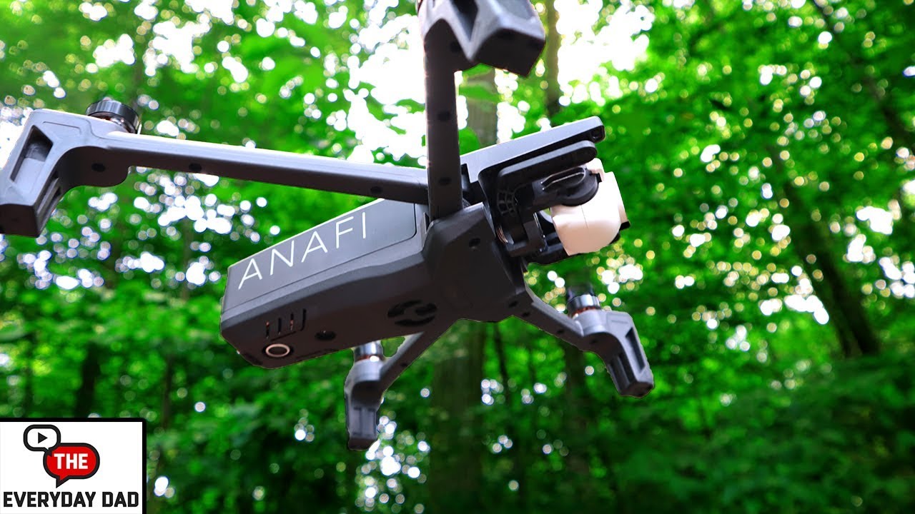 Parrot Anafi!  A Drone that CAN LOOK UP!  Unboxing and Initial Impressions!