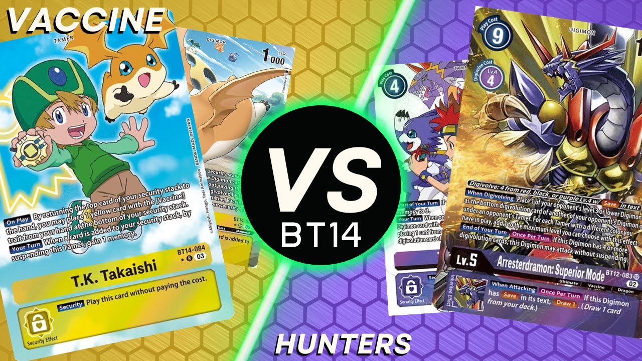 Digimon TCG [BT14] Vaccine VS Hunters