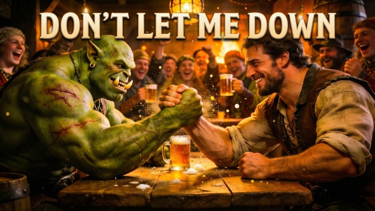 Don’t Let Me Down | Lyrics Video | Medieval Tavern & D&D Song