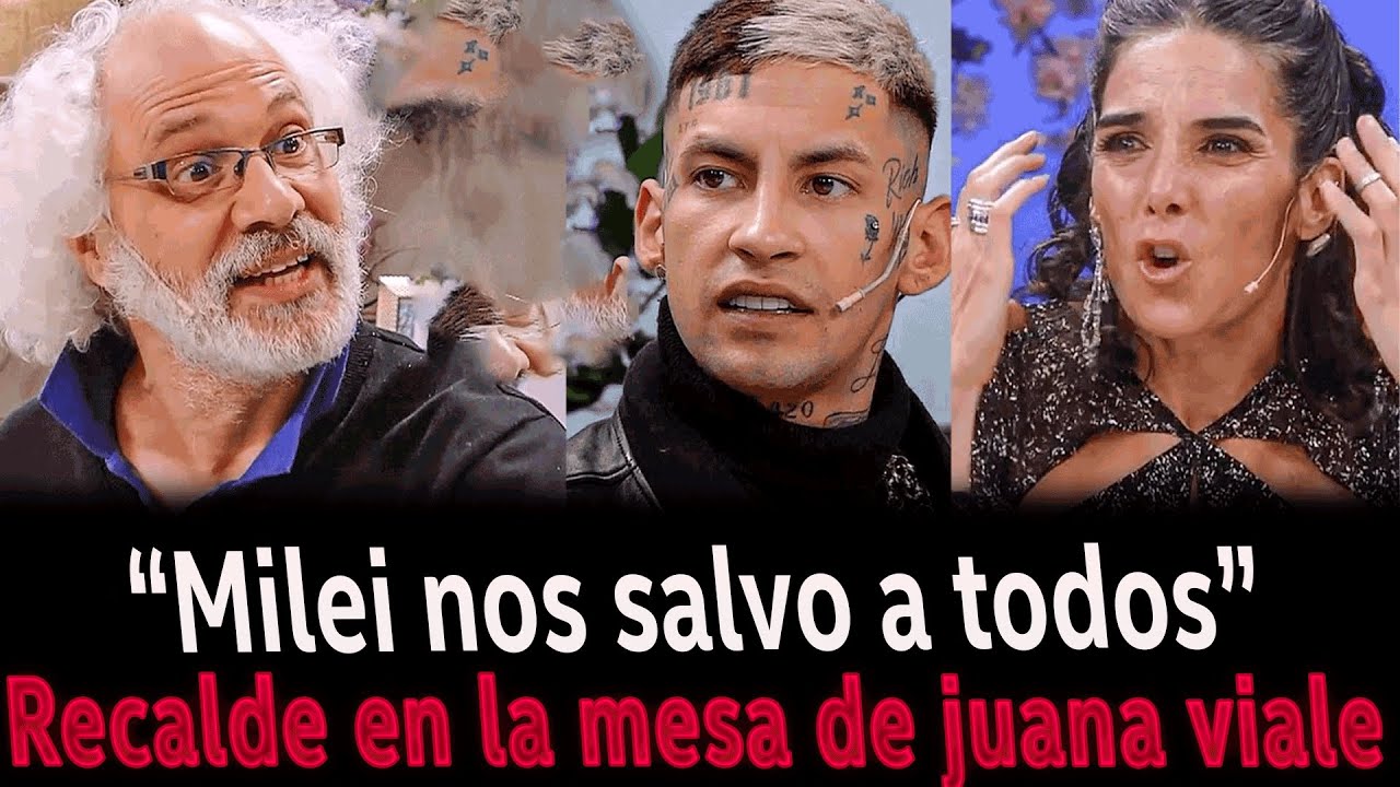 RECALDE cantó la verdad a todos en la mesa de JUANA VIALE