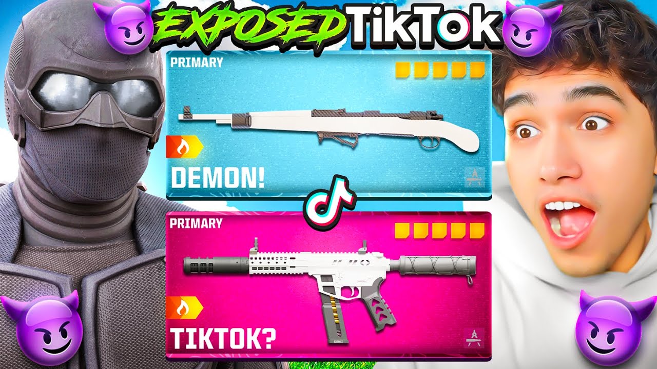 TIKTOK DEMONS build my Meta loadout on Warzone Rebirth Island