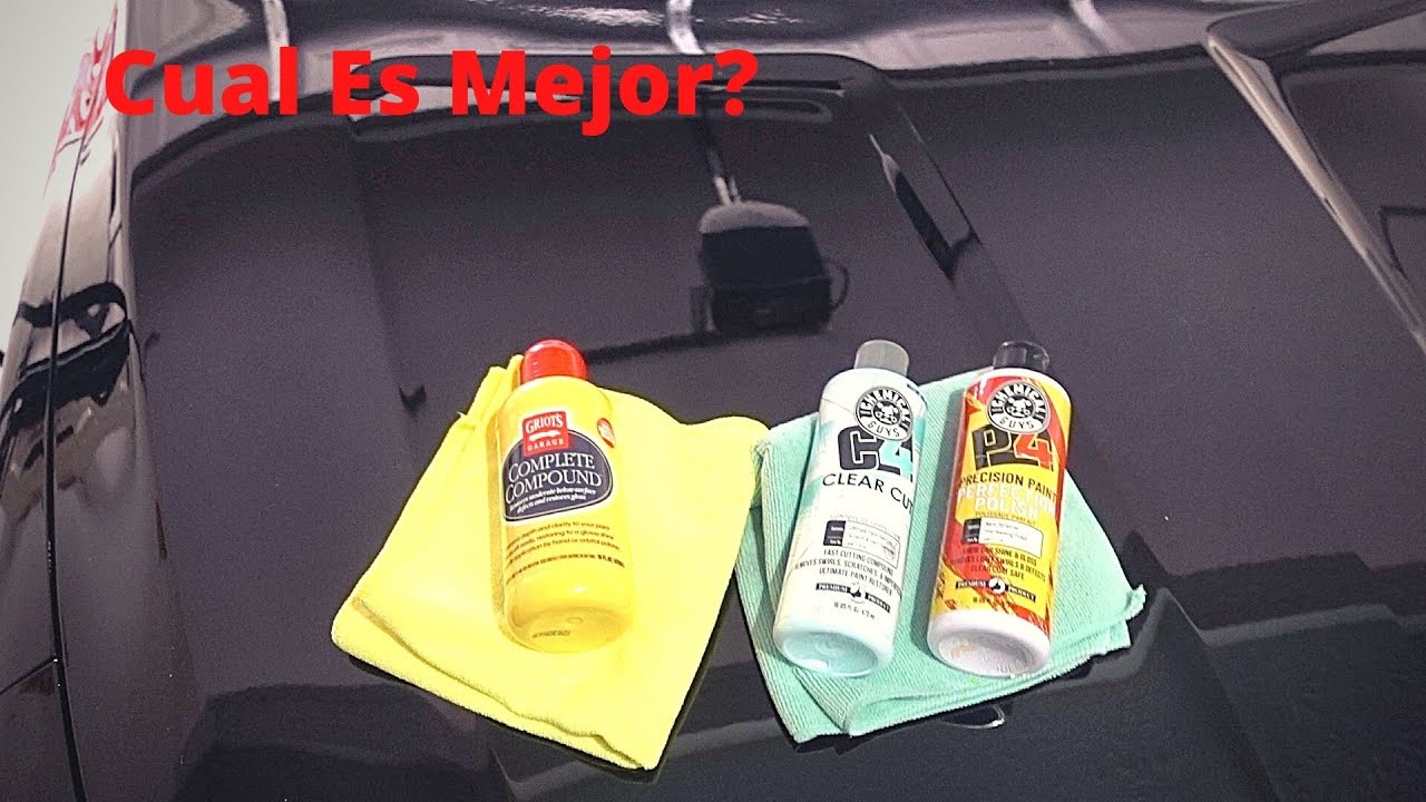 Comparando Griots Complete Compound vs Chemical Guys C4 y P4