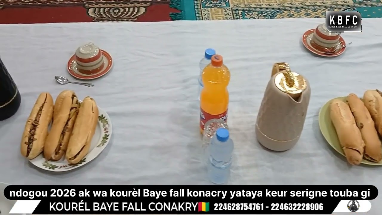 Ndogou 2026 ak wa kourèl Baye fall konacry yataya keur serigne touba gi 