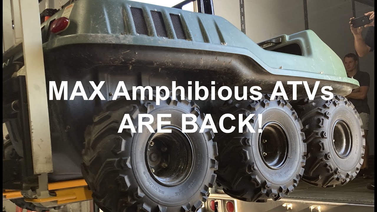 MAX Amphibious ATVs - Recreatives Industries, Inc. - Moves to Bradenton, Florida!