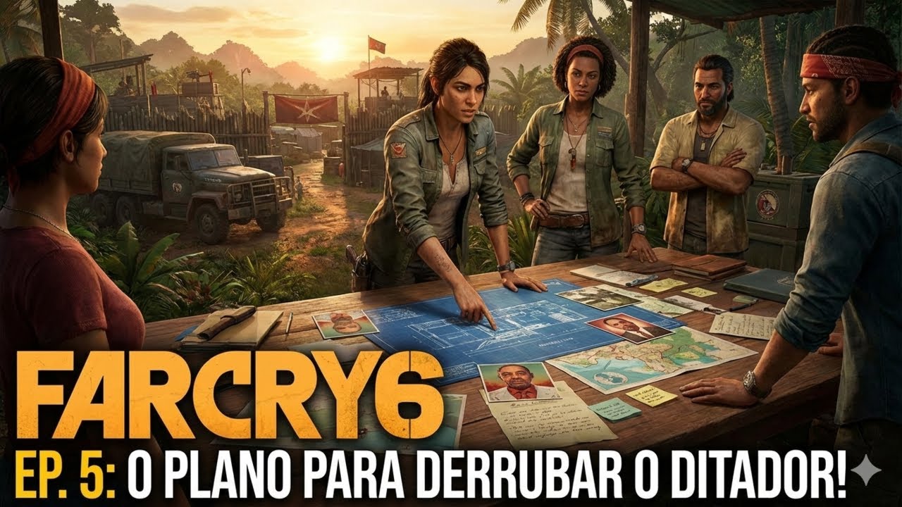 VAMOS DERRUBAR O DITADOR? ✊ Far Cry 6 (Ep. 5) - Acompanhe a saga mais insana de Yara!