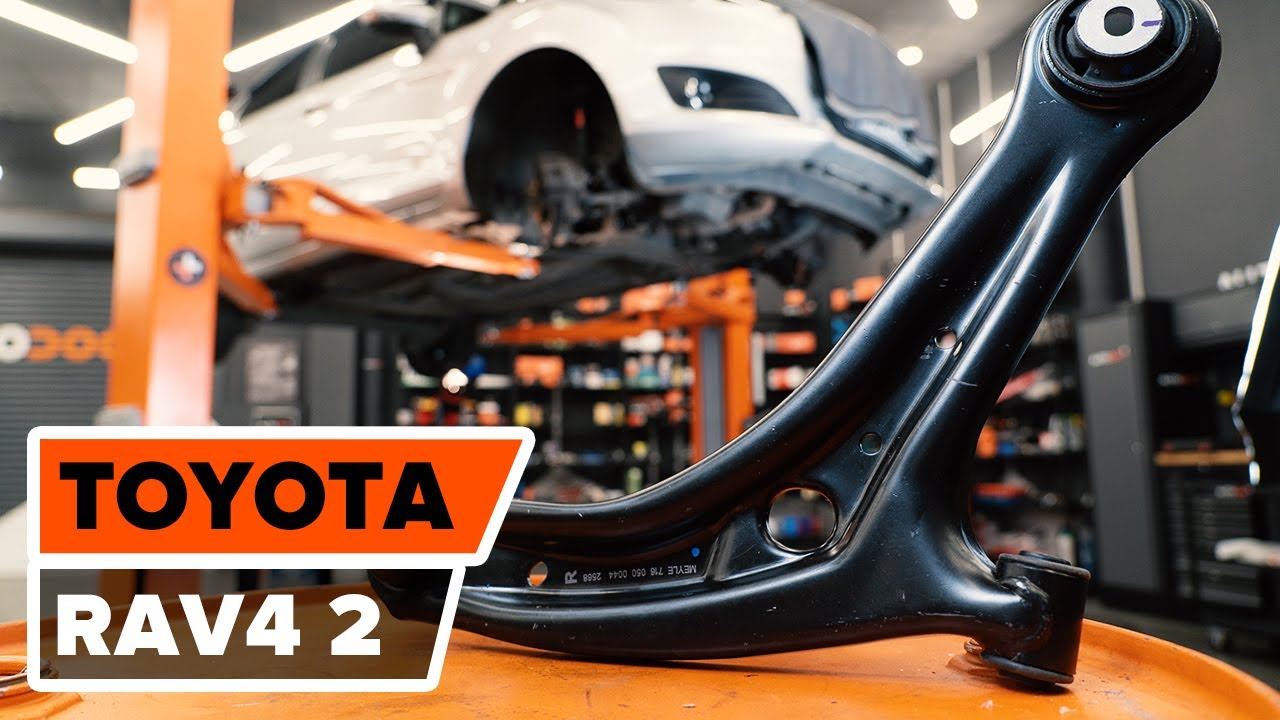 Comment remplacer des un bras inférieur de suspension avant sur une TOYOTA RAV4 [TUTORIEL]