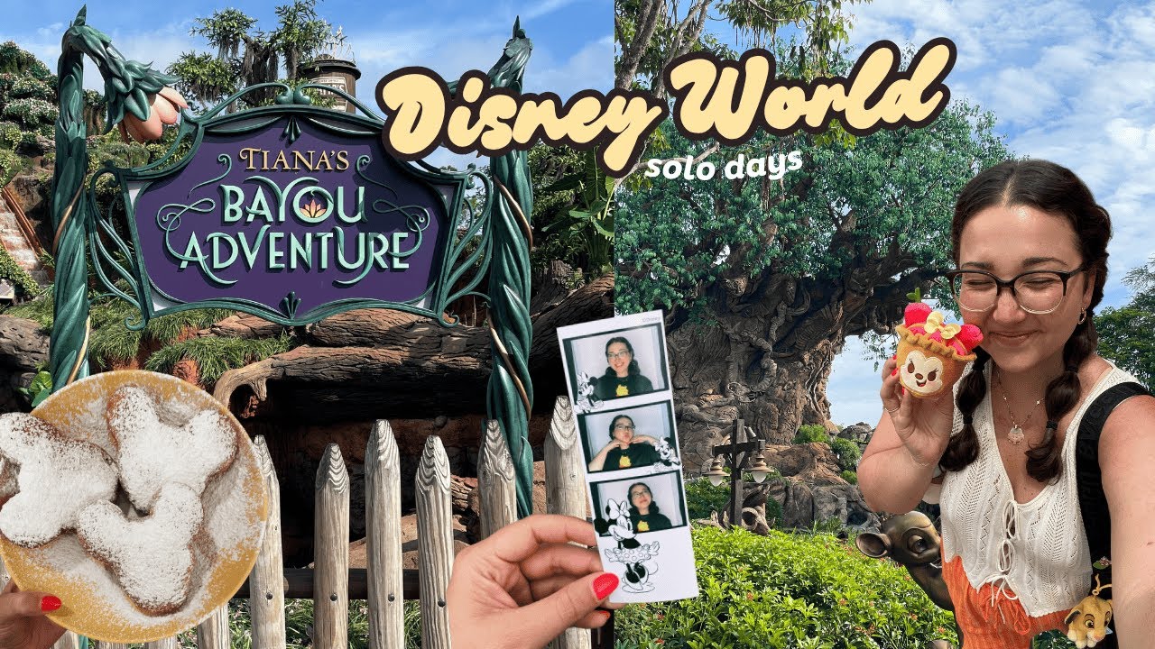 сольный видеоблог Disney World 🏰✨ царство животных, волшебное королевство, булавки и французский ...