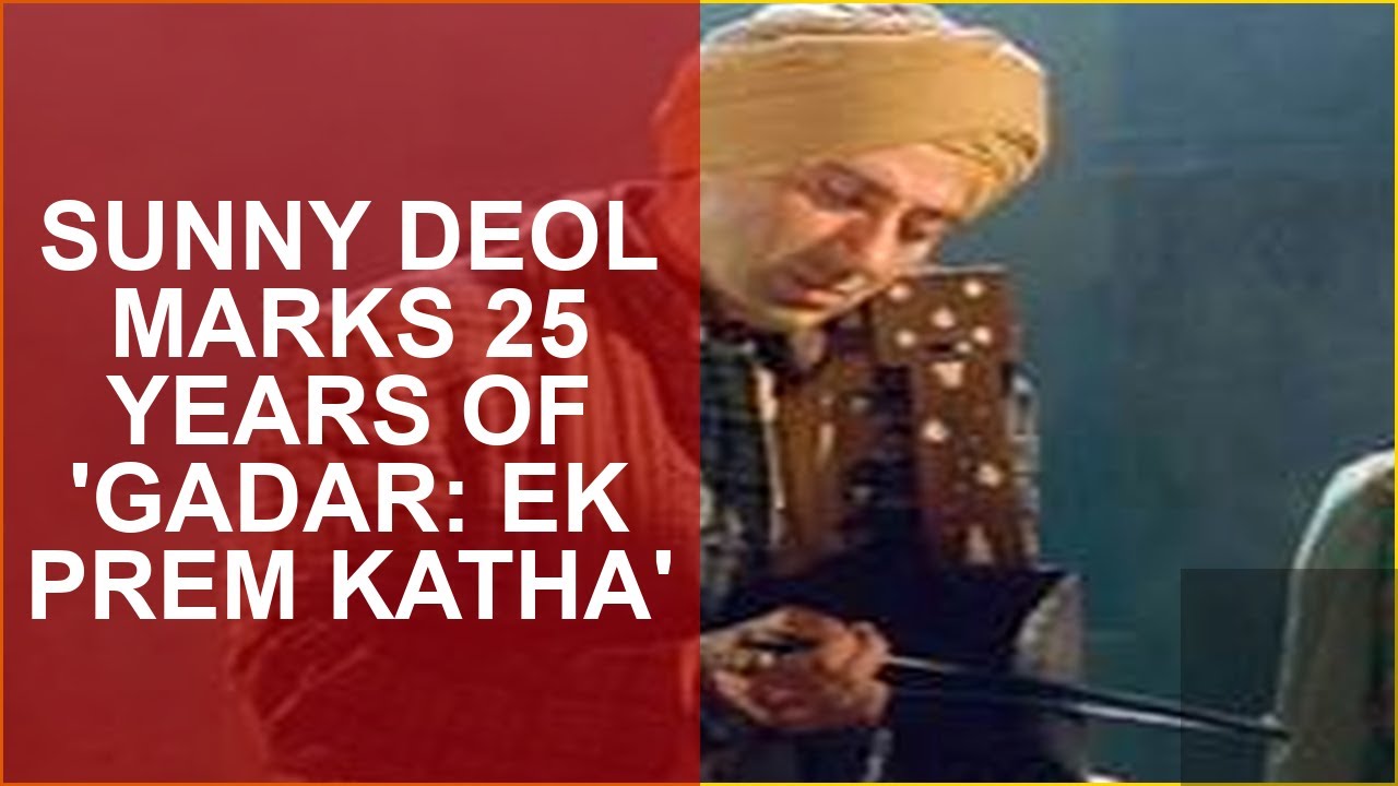 SUNNY DEOL MARKS 25 YEARS OF GADAR: EK PREM KATHA