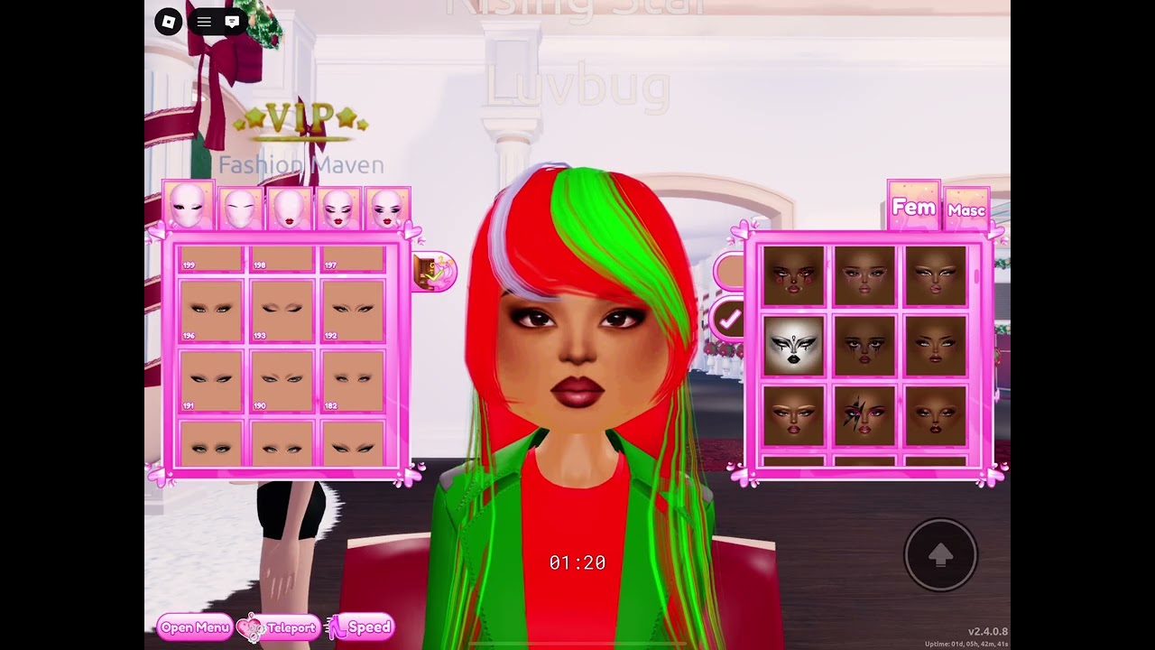 Winter red and green DTI LIVE! 🔴