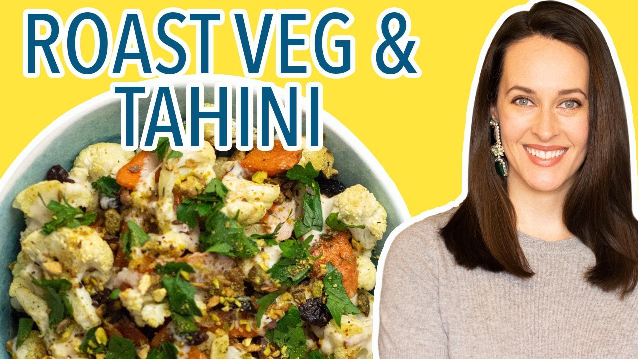 Roasted Cauliflower and Carrot with Tahini Sauce - How to Use Tahini Sauce