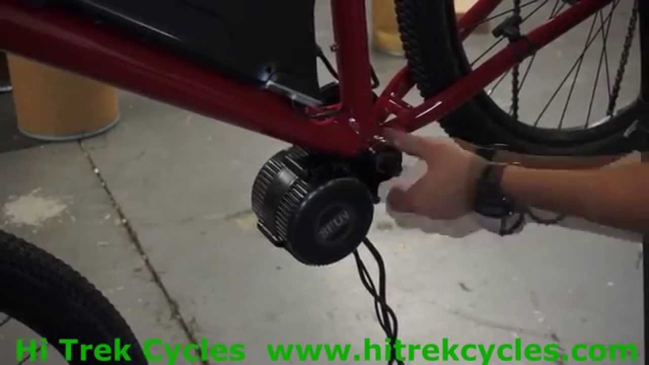 HOW TO: Install an Electric Bike Mid-Drive Conversion kit Hi Trek Cycles