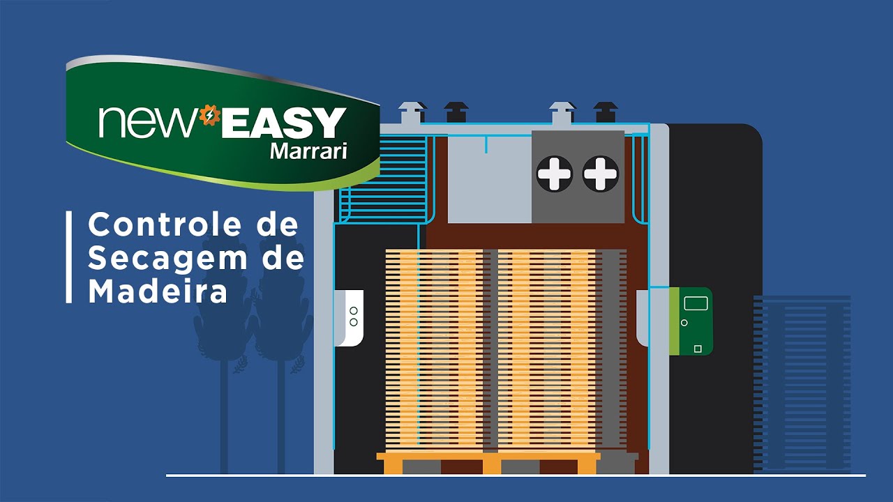 Controlador de Secagem de Madeira New Easy - Marrari