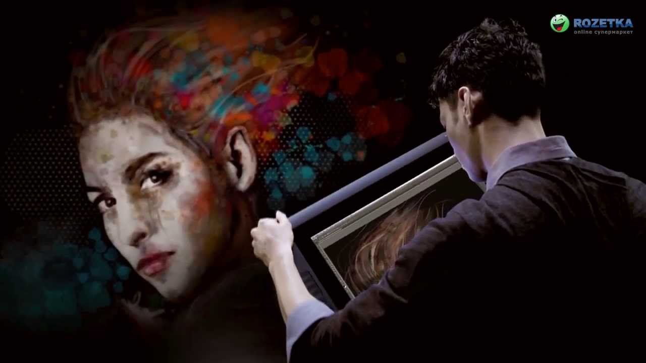 Видеообзор интерактивных дисплеев Wacom серии Cintiq HD Touch