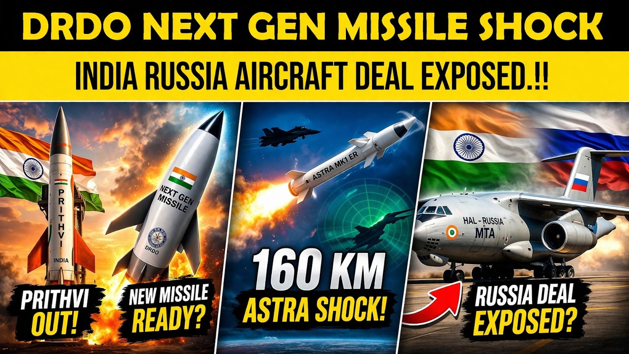 Indian Defence News:India&rsquo;s Deadly Upgrade 😈 Astra 160KM,New Missile ,HAL Russia Deal FULL BREAKDOWN