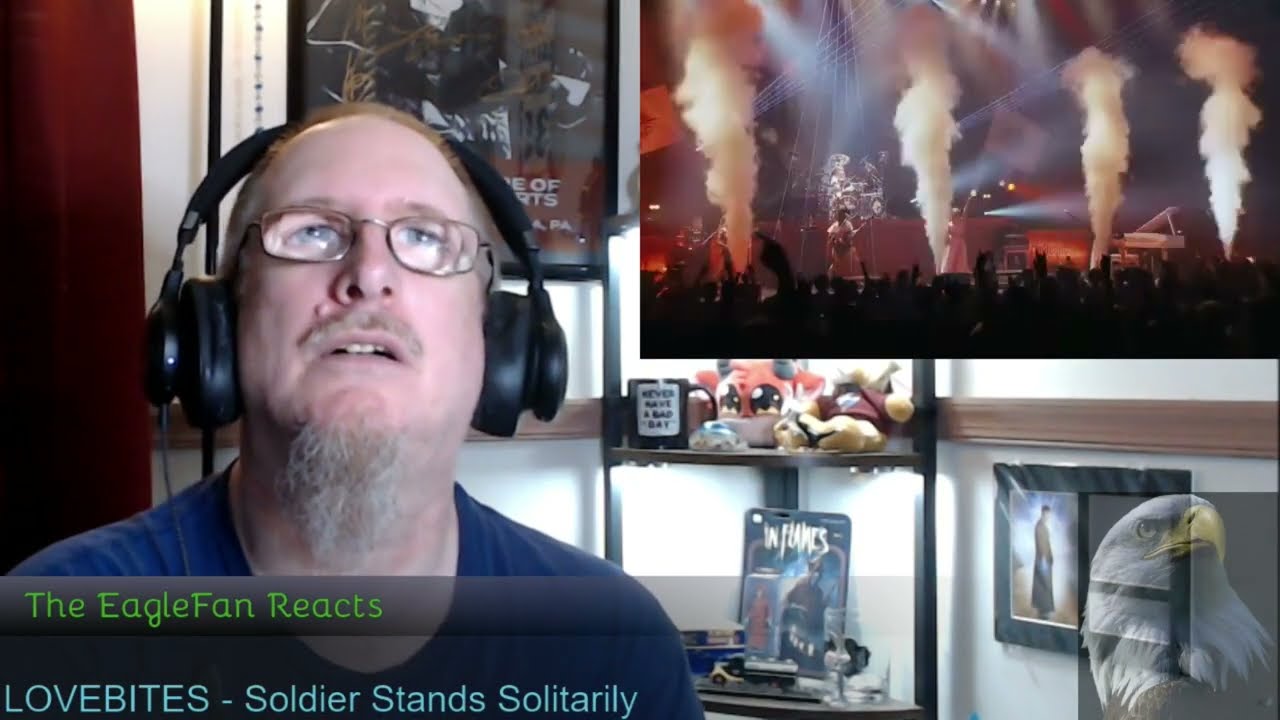 EagleFan Reacts to Soldier Stands Solitarily by LOVEBITES - WOW!!!