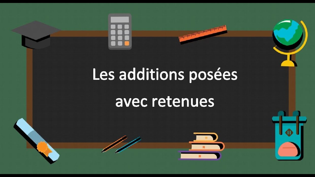 Additions posées avec retenues