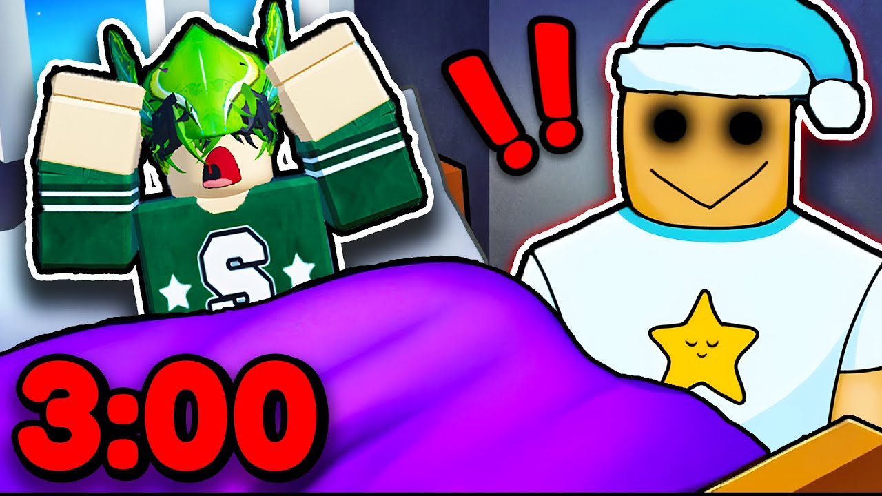 GECE 3'DE YATILI KALMAYA SAKIN GİTME! - Roblox