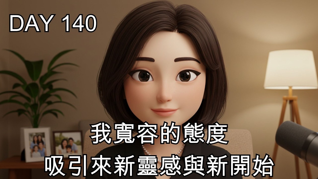 閱讀📖｜每一天愛自己｜露易絲。賀｜366篇療癒經典收錄｜擁抱內在力量的心靈之旅｜我寬容的態度，吸引來新靈感與新開始｜Day140