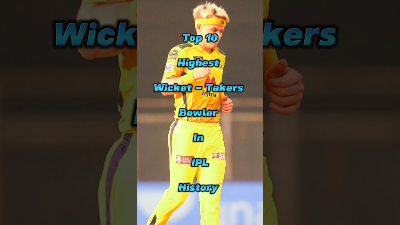 Top10 Highest Wicket - Takers Bowler In IPL History #shorts #trending #viralshort #ipl #cricket