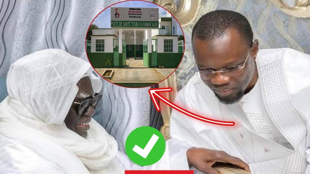 🛑OUSMANE SONKO Visite A Touba khalifa Général de mouride ..