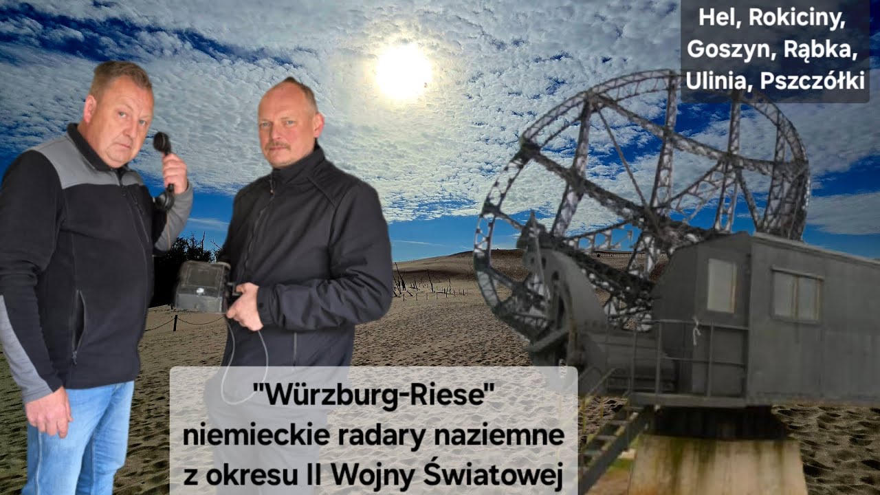 FuMG 65 Würzburg-Riese, niemieckie radary naziemne. Hel, Ulinia, Rąbka, Goszyn, Pszczółki, Rokiciny.