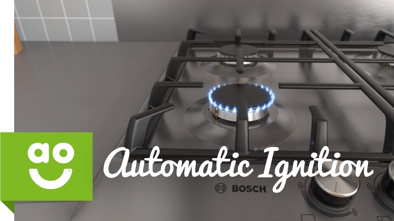 Bosch Gas Hob Automatic Ignition Feature Explained | ao.com