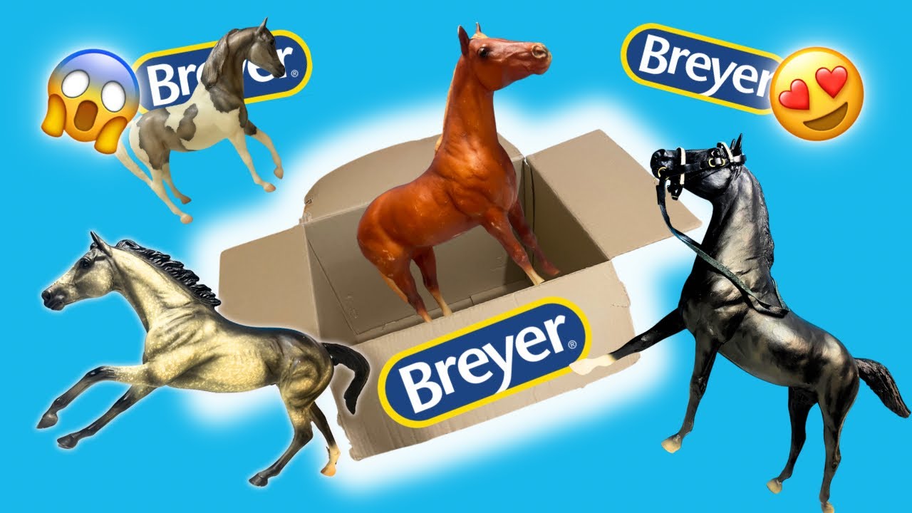 HUGE BREYER unboxing - Traditional, freedom & vintage! Model horse unboxing