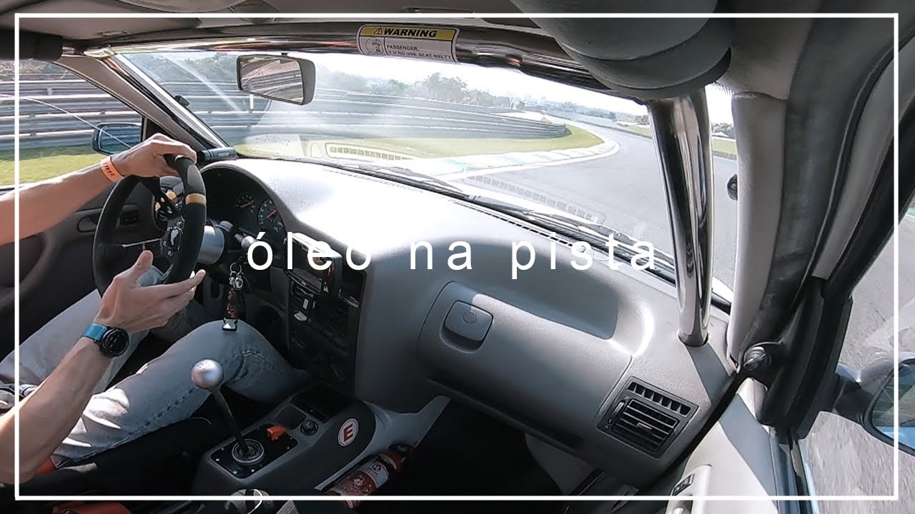 SUSTO a bordo do GOL BOLA de TRACK DAY no AUTÓDROMO DE INTERLAGOS! | ÓLEO NA PISTA 🚀