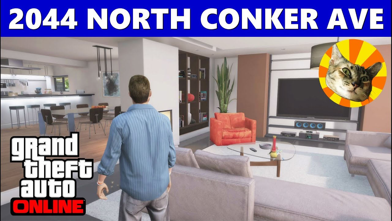 2044 North Conker Avenue House Tour | The GTA Online Tourist