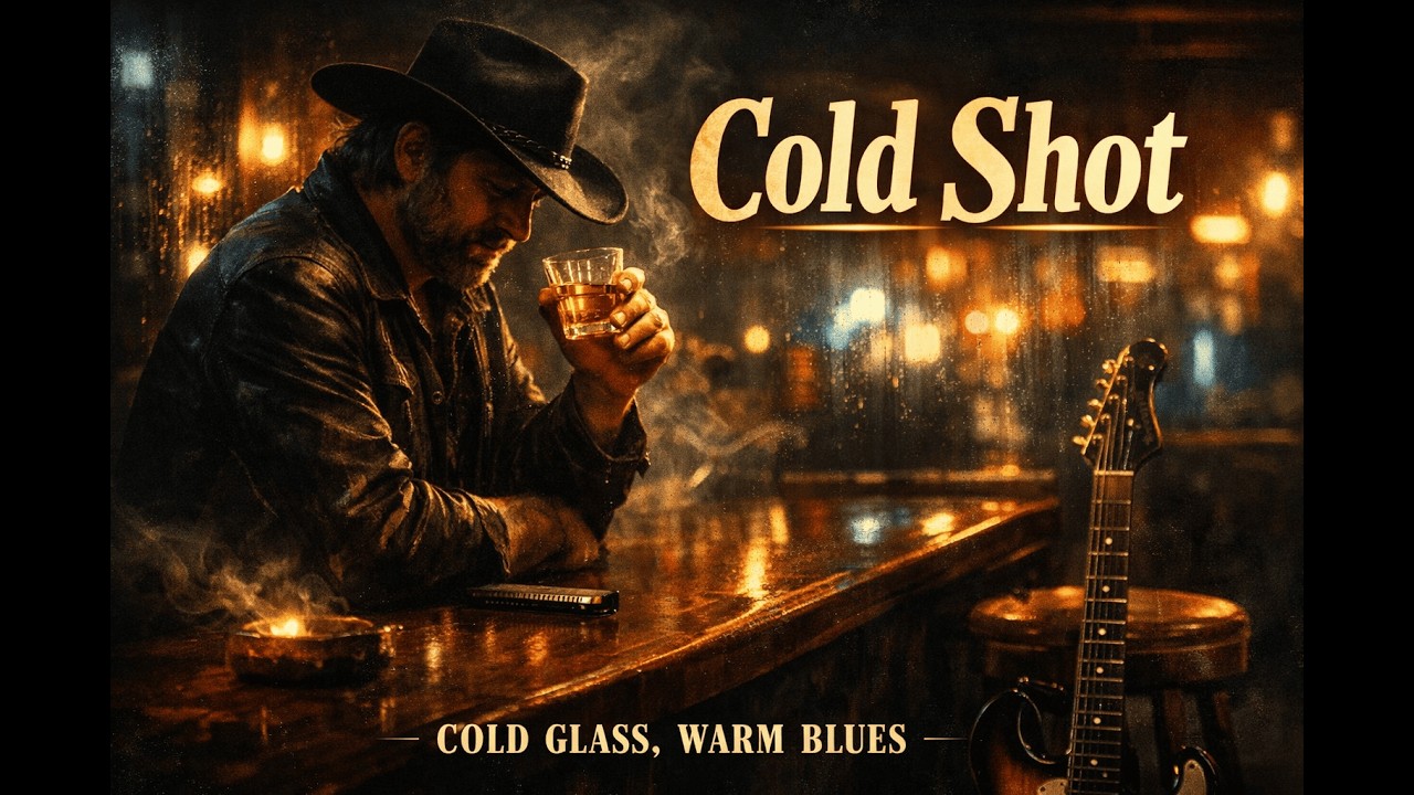Cold Shot – Cold Glass, Warm Blues | Slow Whiskey Blues | Dark Late Night Blues