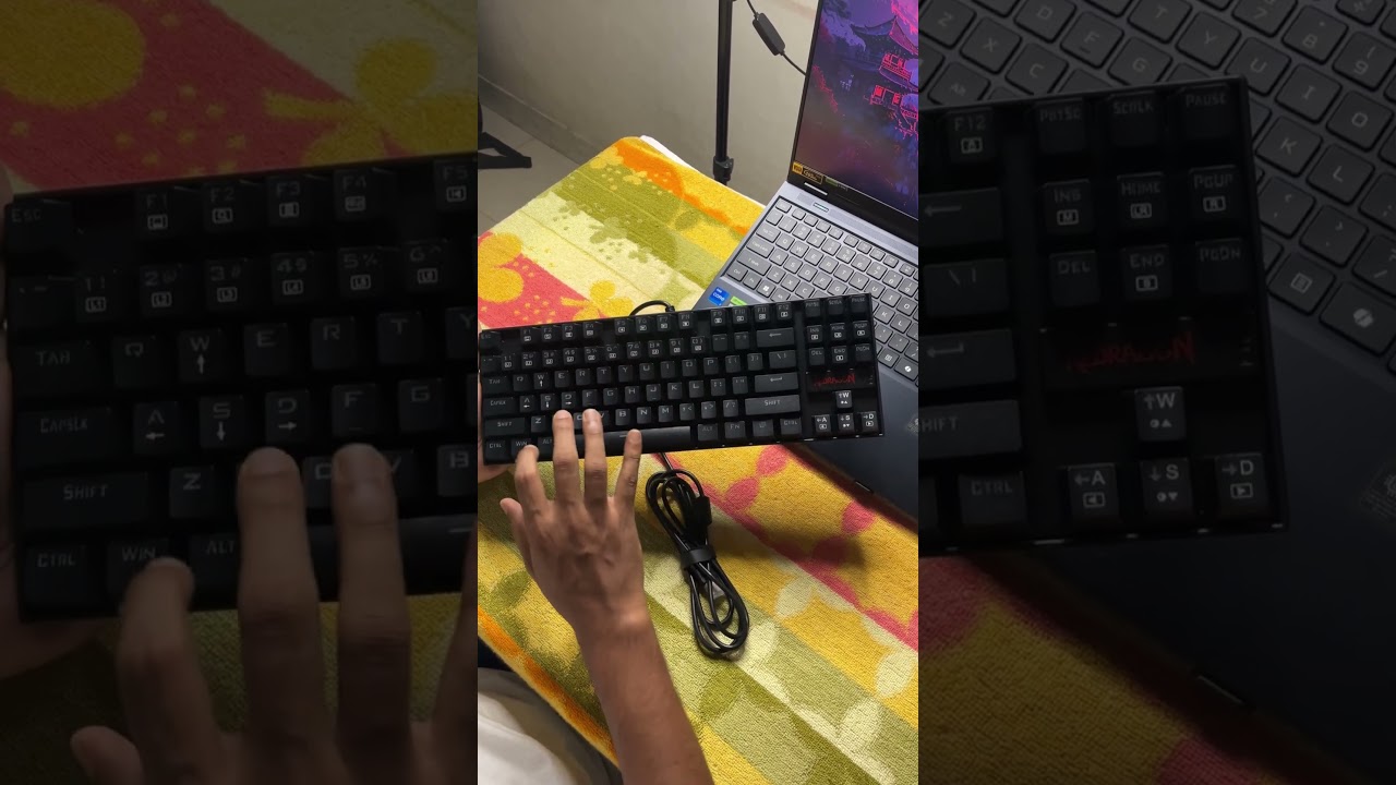 Redragon Kumara K552 Unboxing | Best mechanical keyboard?🔥⌨️#unboxing  #mechanicalkeyboard #review