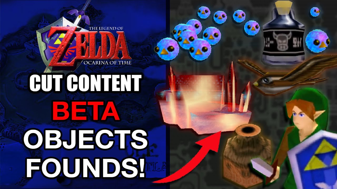 Beta Objects of Ocarina of Time | Zelda Cut Content